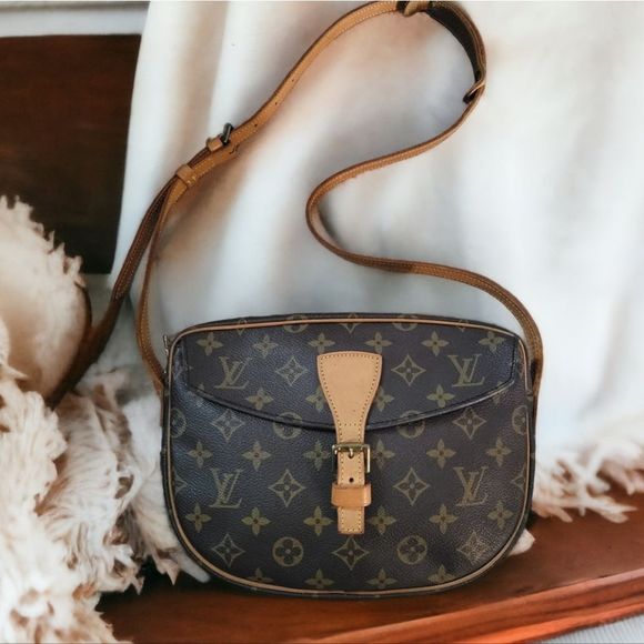 Louis Vuitton Handbags - Louis Vuitton Monogram Jeune Fille MM Crossbody Bag Shoulder Bag